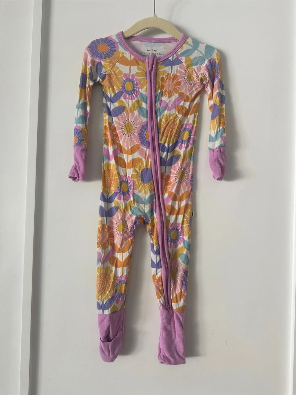 Little Sleepies Floral pajamas